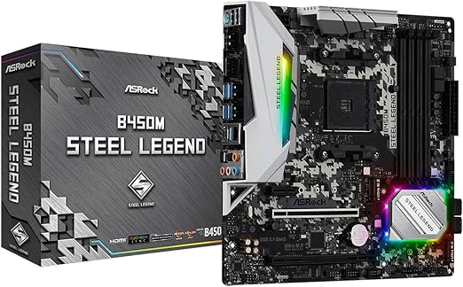 ASRock, B450M Steel Legend